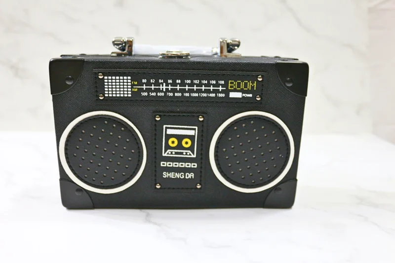 Black Radio clutch