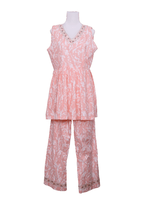 Peach calm Co-ord set