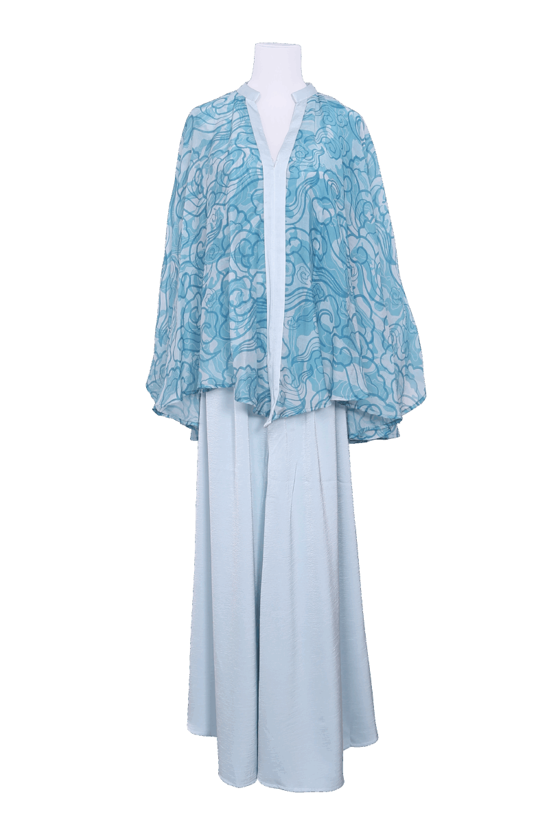 Sky blue Coord set