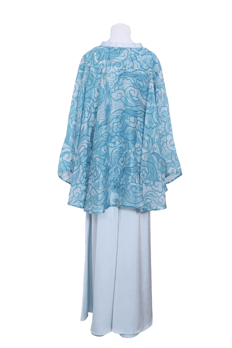 Sky blue Coord set - Image 2