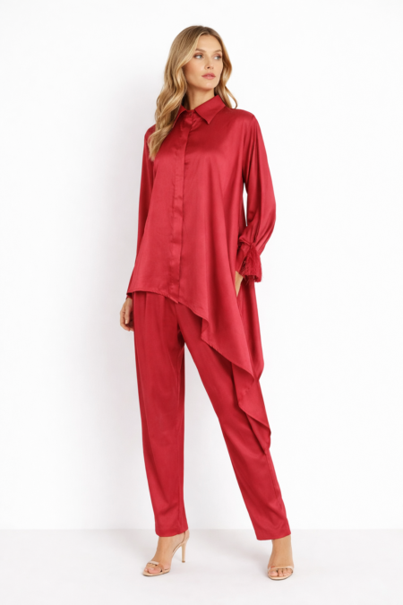 Scarlet Drama Co-ord Set